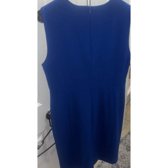 Calvin Klein Women's Blue Dress Size 12 Preown Excellent Condition - Picture 5 of 5